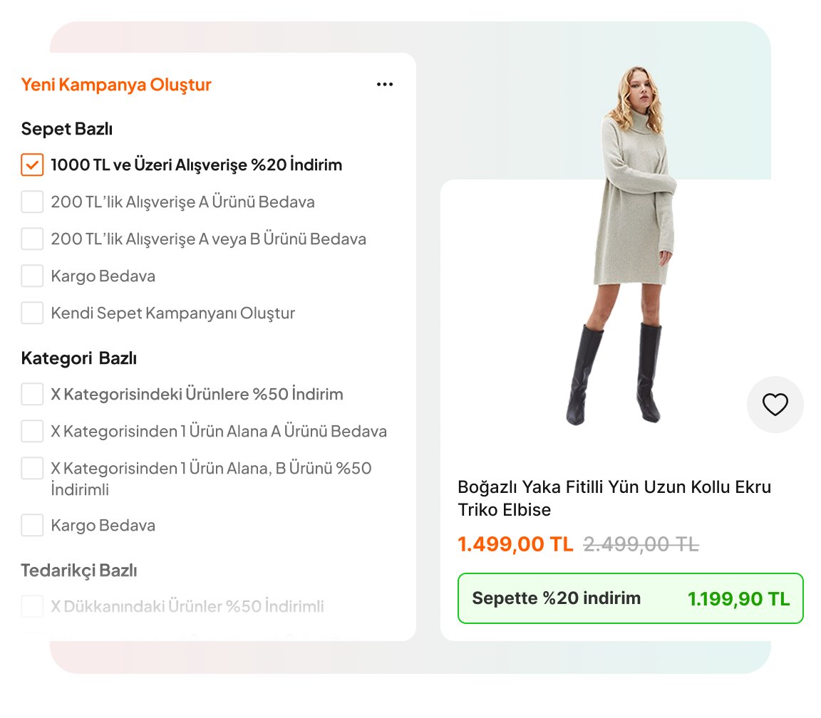 1 Milyon Farklı Kampanya Yönetimi