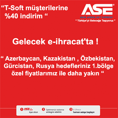 T-Soft E-Ticaret ve ASE Kargo İşbirliği ile Avantajları Kaçırmayın !!