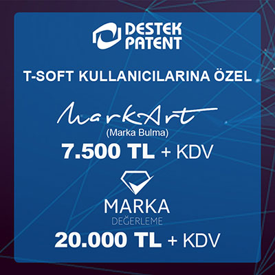 Destek Patent'ten T-Soft Kullanınıcılarına Özel Kampanya