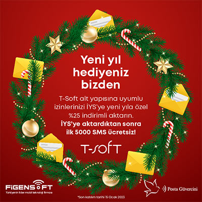 Figensoft'tan T-Soft Müşterilerine Özel Yeni Yıl  Kampanyası 