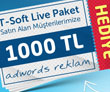 1000 TL Adwords Reklam Hediye