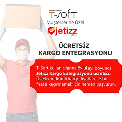 JETİZZ Ücretsiz Kargo Entegrasyonu