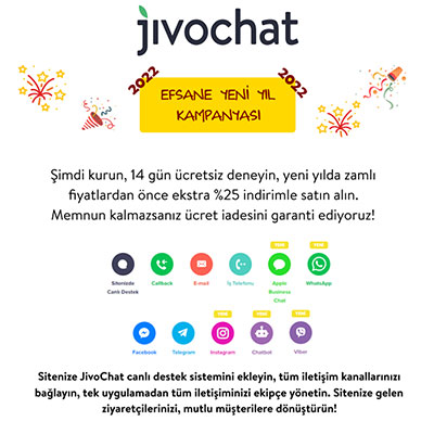 JivoChat'ten, T-Soft Müşterilerine Özel Efsane 2022 Kampanyası