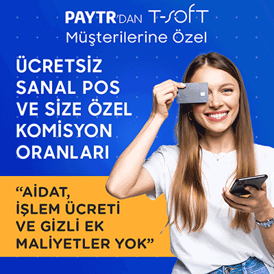 PAYTR'dan T-Soft Müşterilerine Çok Özel Komisyon Oranları

