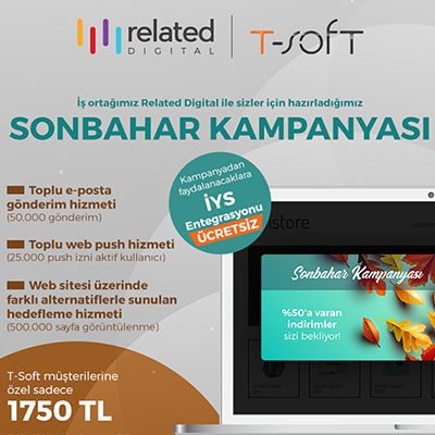 Related Digital & T-Soft Sonbahar Kampanyası