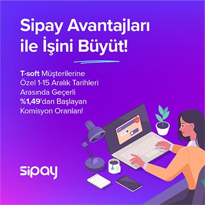 Sipay & T-Soft 2021'e Veda Kampanyası