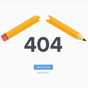 404 Sayfa Bulunamadı Sayfası Tasarımı