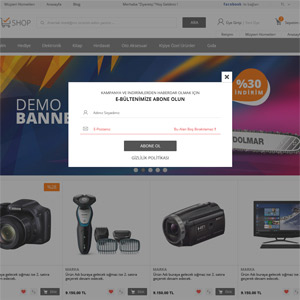 Açılır Pencere Karşılama Sayfası Tasarımı